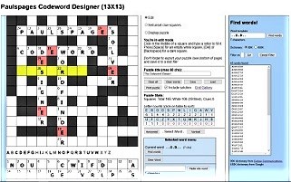 Design your own codeword puzzles!